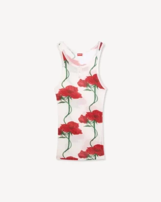 Canotta aderente “Kenzo Archive Rose”