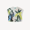 Canotta ‘Eden Jungle’ in cotone pesante