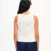 Canotta in cotone con ricamo “Kenzo Signature”