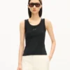 Canotta in cotone con ricamo “Kenzo Signature” Canotta in cotone con ricamo “Kenzo Signature”