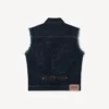 Cappellino da camionista con stemmi Kenzo in denim giapponese Cappellino da camionista con stemmi Kenzo in denim giapponese