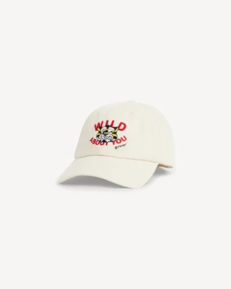 Cappellino in cotone con ricamo “Kenzo Wild Tiger”