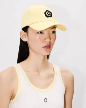 Cappellino ricamato “Boke Flower 2.0” in cotone