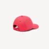 Cappellino ricamato in twill di cotone