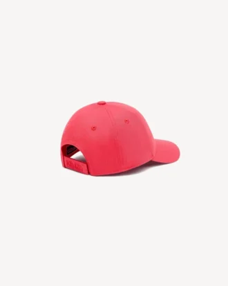 Cappellino ricamato in twill di cotone