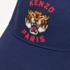 Cappellino ricamato in twill di cotone