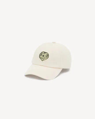 Cappellino ricamato “Kenzo Boke Heart” in cotone