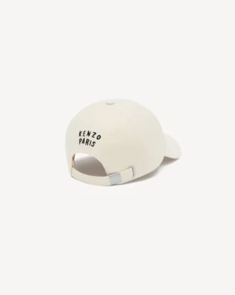 Cappellino ricamato “Kenzo Boke Heart” in cotone