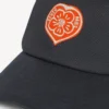Cappellino ricamato “Kenzo Boke Heart” in cotone
