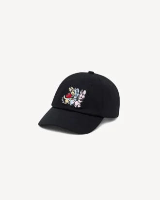 Cappellino ricamato “Kenzo Cartoon” in cotone