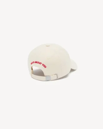 Cappellino ricamato “Kenzo Cartoon” in cotone