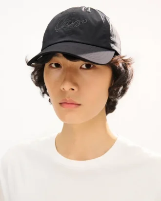 Cappellino ricamato ‘Kenzo Signature’