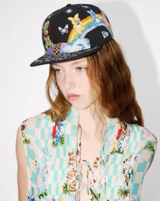 Cappellino ricamato ‘Kenzo X New Era’