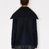 Cappotto da marinaio con stemmi Kenzo in misto lana Cappotto da marinaio con stemmi Kenzo in misto lana