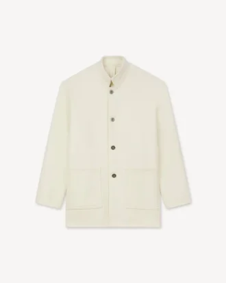 Cappotto da ufficiale in lana vergine