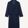 Cappotto sartoriale con revers a scialle in lana vergine Cappotto sartoriale con revers a scialle in lana vergine