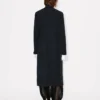 Cappotto sartoriale lungo in lana vergine Cappotto sartoriale lungo in lana vergine
