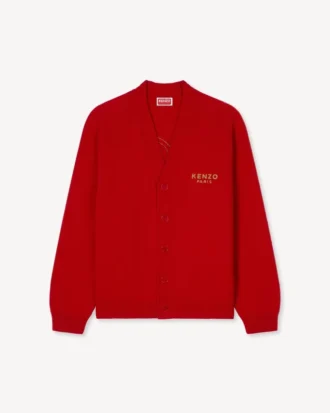Cardigan “Boke Flower” in lana