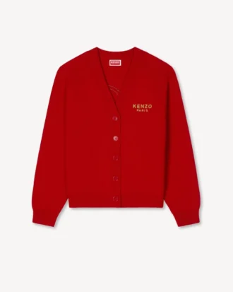 Cardigan “Boke Flower” in lana