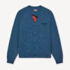 Cardigan ‘Boke Flower’ in misto cotone e lana Cardigan ‘Boke Flower’ in misto cotone e lana