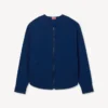 Cardigan con zip ricamato ‘Boke Flower 2.0’ in cotone Cardigan con zip ricamato ‘Boke Flower 2.0’ in cotone