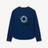 Cardigan con zip ricamato ‘Boke Flower 2.0’ in cotone Cardigan con zip ricamato ‘Boke Flower 2.0’ in cotone