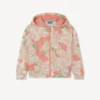 Cardigan da jogging “Eden Jungle” in felpa French Terry