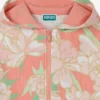Cardigan da jogging “Eden Jungle” in felpa French Terry