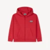 Cardigan da jogging ricamato “Happy Sweet” in French Terry