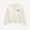 Cardigan in lana con ricamo “Boke Flower” Cardigan in lana con ricamo “Boke Flower”