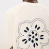 Cardigan in lana con ricamo “Boke Flower” Cardigan in lana con ricamo “Boke Flower”