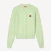 Cardigan in maglia “Boke Flower” in cotone e lana Cardigan in maglia “Boke Flower” in cotone e lana
