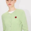 Cardigan in maglia “Boke Flower” in cotone e lana Cardigan in maglia “Boke Flower” in cotone e lana