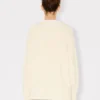 Cardigan in maglia larga “Boke Flower” in cotone e lana Cardigan in maglia larga “Boke Flower” in cotone e lana