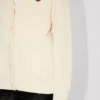 Cardigan in maglia larga “Boke Flower” in cotone e lana Cardigan in maglia larga “Boke Flower” in cotone e lana