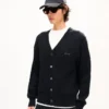 Cardigan in maglia ricamato con motivo “Kenzo Signature Cable” Cardigan in maglia ricamato con motivo “Kenzo Signature Cable”