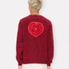 Cardigan ‘Kenzo Boke Heart’ in misto cotone e lana Cardigan ‘Kenzo Boke Heart’ in misto cotone e lana