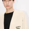 Cardigan ‘Kenzo Boke Heart’ in misto cotone e lana