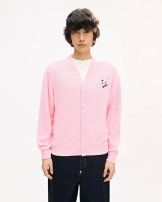 Cardigan “Kenzo Cartoon” in cotone spugnoso