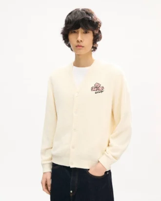 Cardigan “Kenzo Cartoon” in cotone spugnoso