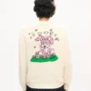 Cardigan “Kenzo Cartoon” in cotone spugnoso Cardigan “Kenzo Cartoon” in cotone spugnoso