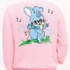 Cardigan “Kenzo Cartoon” in cotone spugnoso Cardigan “Kenzo Cartoon” in cotone spugnoso