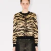 Cardigan “Kenzo Tiger” in misto cotone e lana Cardigan “Kenzo Tiger” in misto cotone e lana