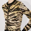 Cardigan “Kenzo Tiger” in misto cotone e lana Cardigan “Kenzo Tiger” in misto cotone e lana