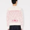 Cardigan Kenzo Trompe L’œil in misto cotone e lana Cardigan Kenzo Trompe L’œil in misto cotone e lana