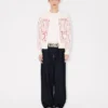 Cardigan Kenzo Trompe L’œil in misto cotone e lana Cardigan Kenzo Trompe L’œil in misto cotone e lana