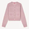 Cardigan Kenzo Trompe L’œIl’ in misto lana e cotone Cardigan Kenzo Trompe L’œIl’ in misto lana e cotone