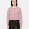 Cardigan Kenzo Trompe L’œIl’ in misto lana e cotone Cardigan Kenzo Trompe L’œIl’ in misto lana e cotone