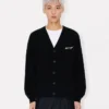 Cardigan “Kenzo Wild Tiger” in misto lana e cotone Cardigan “Kenzo Wild Tiger” in misto lana e cotone