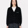 Cardigan “Kenzo Wild Tiger” in misto lana e cotone